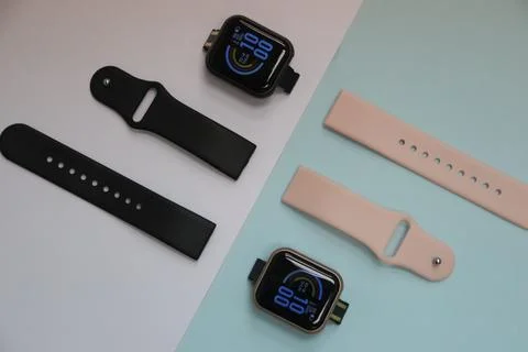 Smart Watch Straps Stock Photos