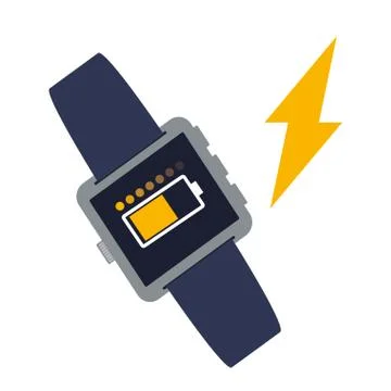Smart watch technology icon vector illustration Stock Illustration