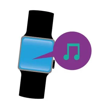 Smart watch technology icon vector illustration 스톡 일러스트
