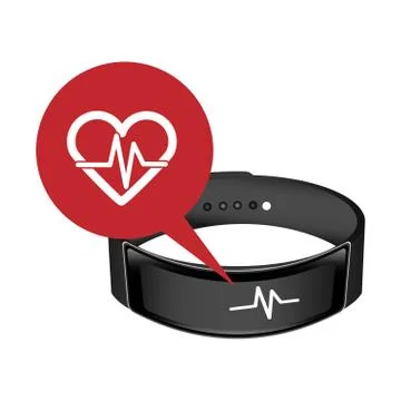 Smart watch technology icon vector illustration Stockillustratie