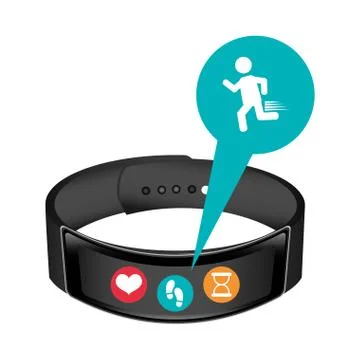 Smart watch technology icon vector illustration Stock Illustration