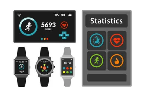 Smart watch vector design Stock Illustration
