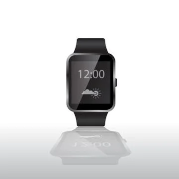 Smart watch vector Stock Illustration