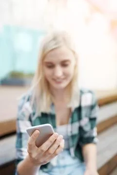 The smart way of staying in touch Stock Photos