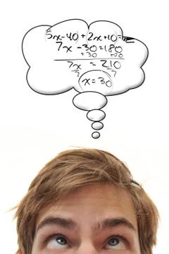 Smart witty brainpower Stock Illustration