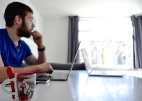 Smart working Stock Photos