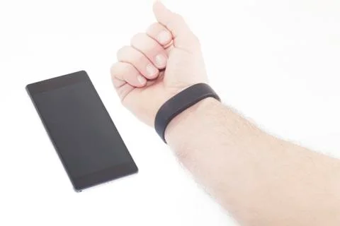 Smartband connection Stock Photos
