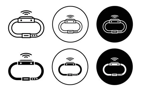 Smartband icon Stock Illustration