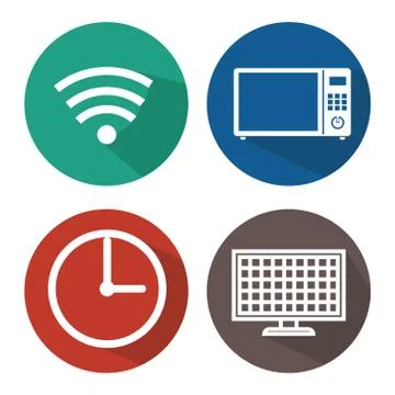 Smarthome technology isolated icon Stock Illustration