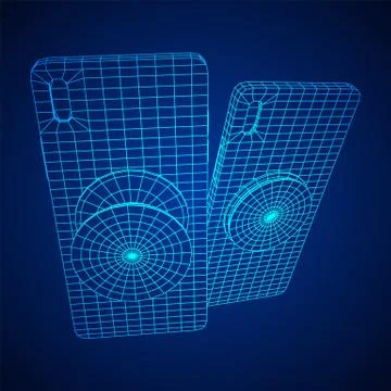 Smarthone Cellphone Pop Socket Holder Illustrazione stock