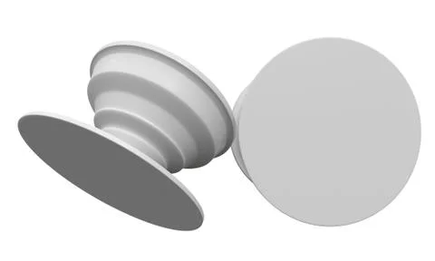 Smarthone Cellphone Pop Socket Holder Stock Illustration