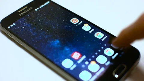 Smarthphone App Stock Footage 104924724