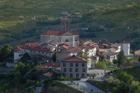 Smartno in Goriska Brda Stock Photos