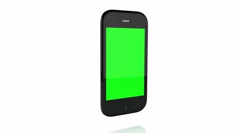 Smartphone 360 animation. With Green Screen Stock Footage 41340415