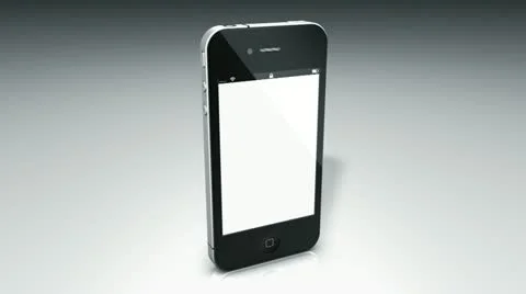 Smartphone 3D Graph Stock-Footage 12745193