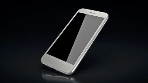 Smartphone . 3d rendering Stock Illustration