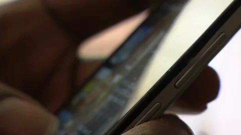 Smartphone Accessing The Online Cloud Stock Footage 108487194