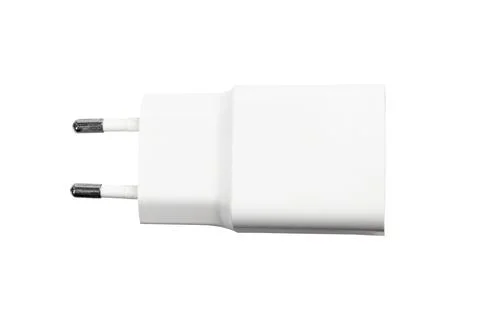 Smartphone adapter on white background with clipping path. Stock Photos