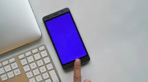 Smartphone and headhones Stock Footage 63432886