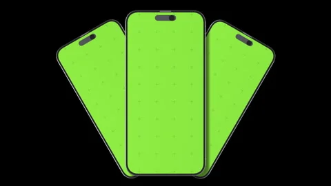 Smartphone animation mockup Stock Footage 262003742