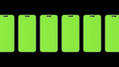 Smartphone animation Mockup Stock Footage 262005614