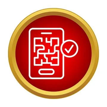 Smartphone app successfully solving labyrinth problem イラスト素材