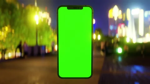 Smartphone application mockup hyperlapse Video stock 155197584