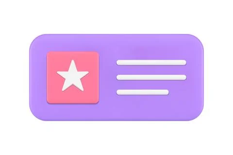 Smartphone badge star application user interface menu navigation web techno.. Stock Illustration