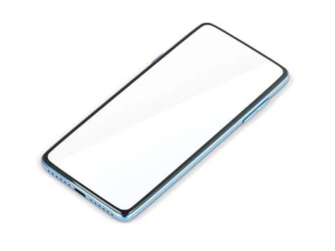 Smartphone with blank display Stock Illustration