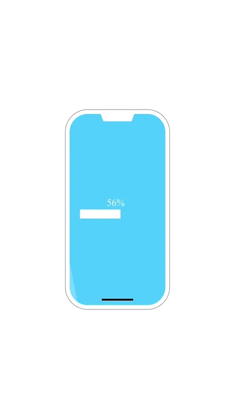 Smartphone Boot Screen Animation Video stock 346566336
