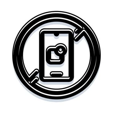 Smartphone camera changing view with circular arrows イラスト素材