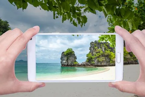 Smartphone camera Stock Photos