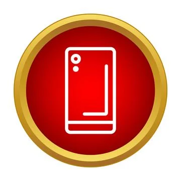 Smartphone camera recording icon for digital technology Stock Illustration
