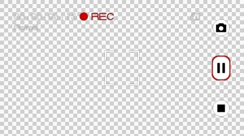Smartphone Camera Recording Screen (Normal Mode) Stock Footage 47311599
