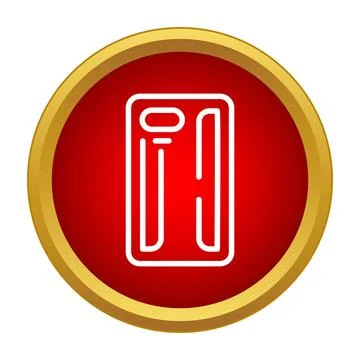 Smartphone case icon showing mobile accessory protection Stock Illustration