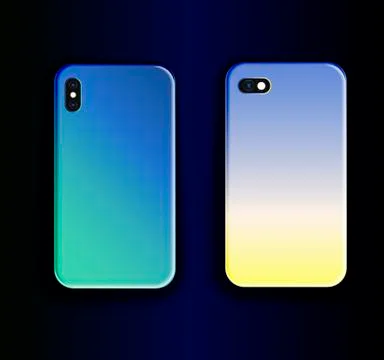 Smartphone Cases - Stylish Vector Design Stock Illustration