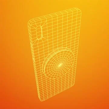 Smartphone Cellphone Pop Socket Holder Illustrazione stock