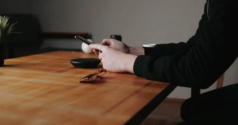 Smartphone Charging With Wireless Charger	 Stock Footage 143559152