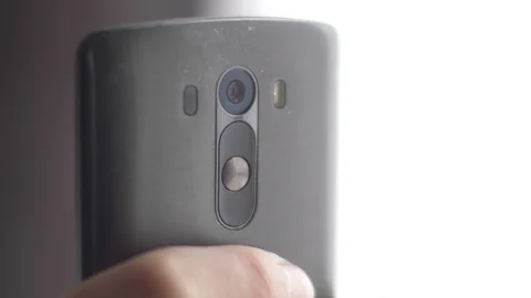 Smartphone Closeup Taking Pictures With Flash Stock Footage 88043683