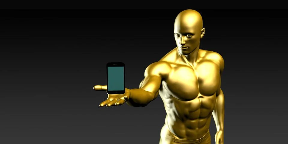 Smartphone Cloud Solution イラスト素材