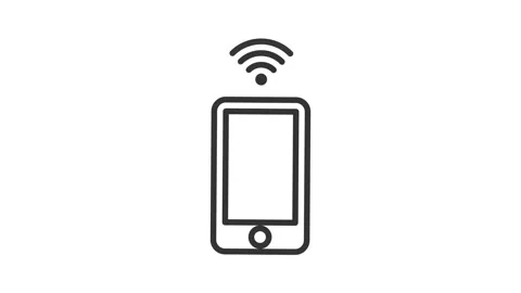Smartphone, Communication concept animated icon Stock Footage 237758226
