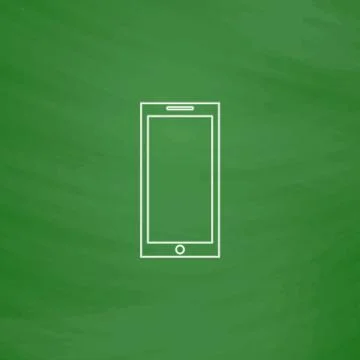Smartphone computer symbol Stock Illustration
