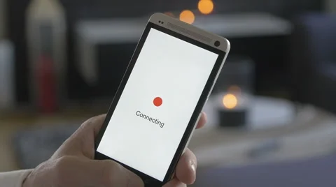 Smartphone connecting to WiFi Stock Footage 66492454