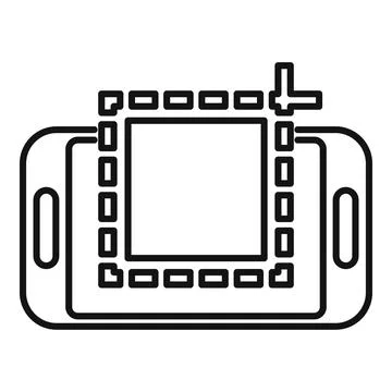 Smartphone creating augmented reality space using artificial intelligence Stock Illustration