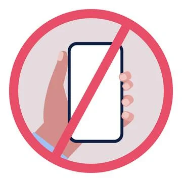 Smartphone detox concept Stock Illustration