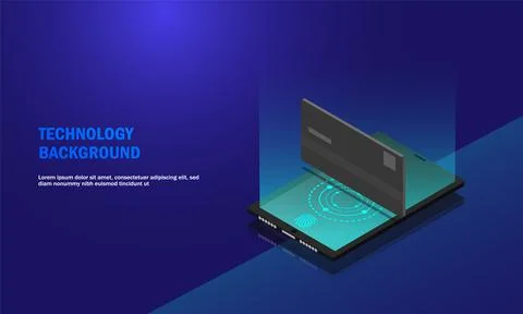 Smartphone device access with fingerprint system, credit card payment with to Stock Illustration