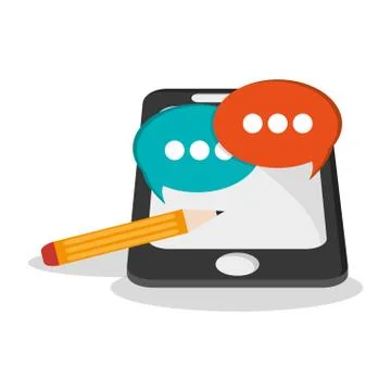 Smartphone device design Stock Illustration