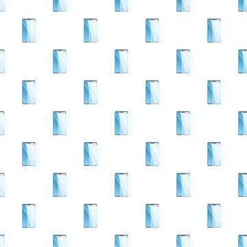 Smartphone device technology digital seamless pattern repeating イラスト素材