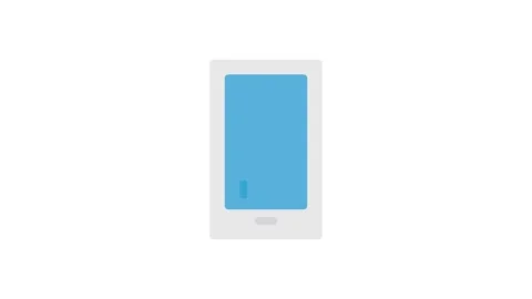 A smartphone displaying a person's face on the screen. Stock Footage 334021124