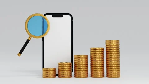 Smartphone drop on white background and show empty green screen Stock Footage 257311917